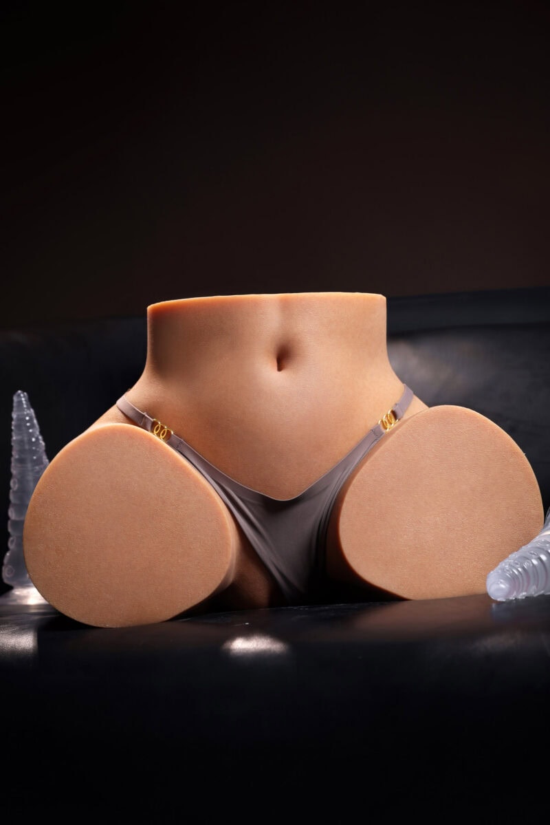 erovenus doll daisy realistic skin texture soft silicone big booty sex toy for man tan skin-17