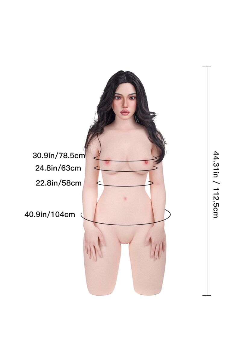erovenus doll ellen milf torso sex doll silicone-21