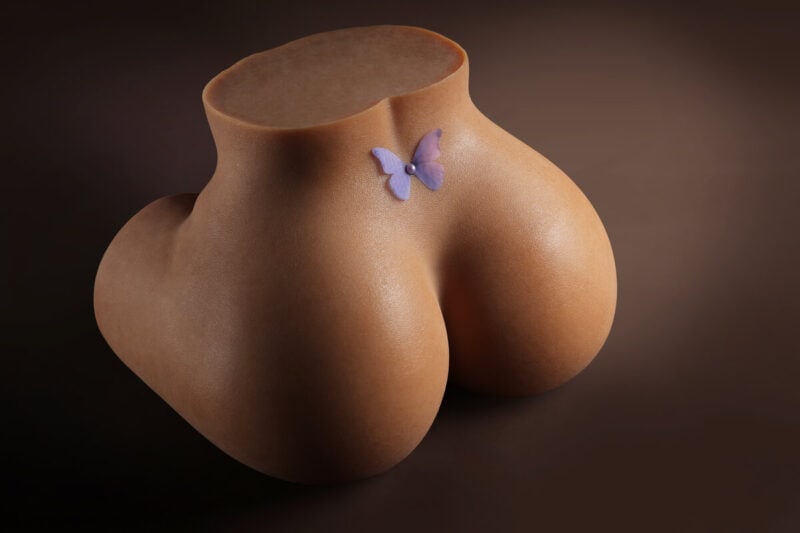 erovenus doll lucy realistic dual channel sex toy ultra-soft silicone butt-06