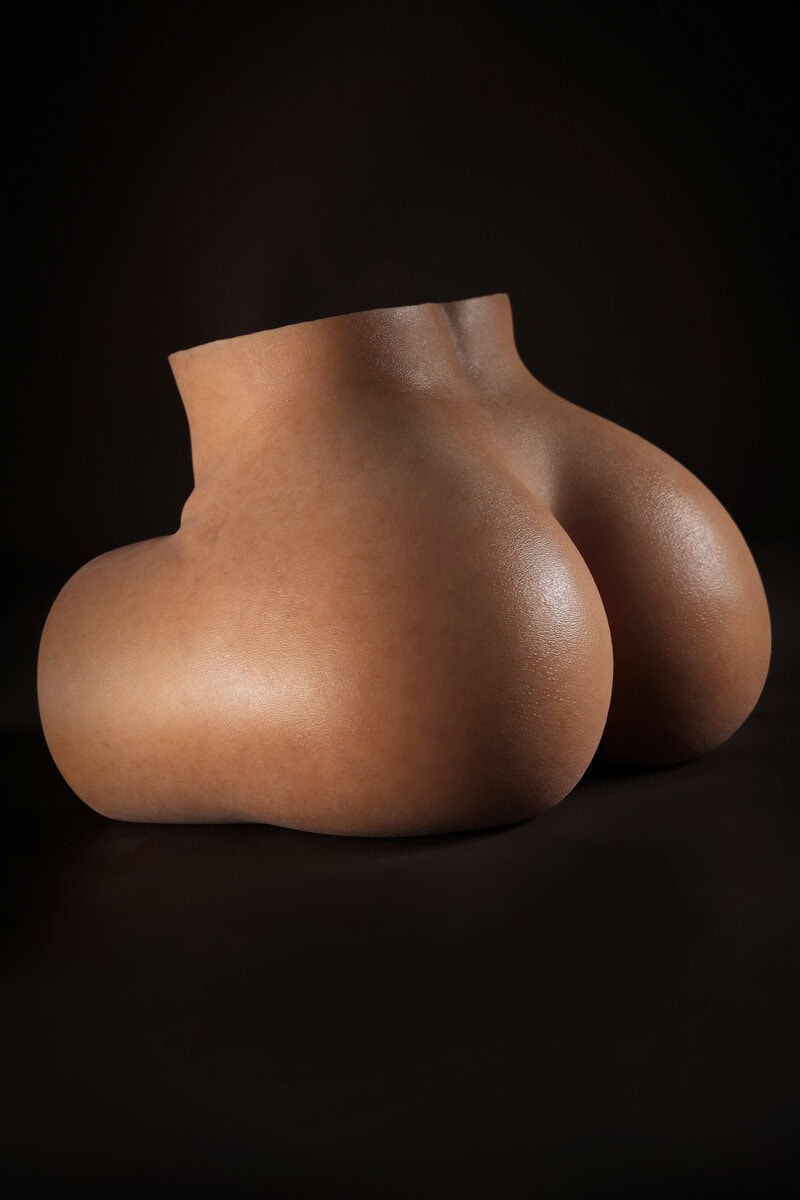 erovenus doll lucy realistic dual channel sex toy ultra-soft silicone butt-12