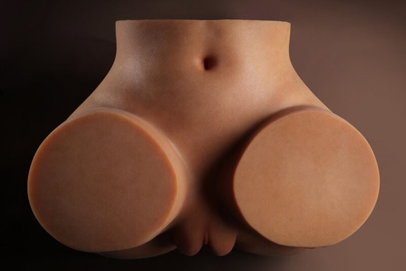 erovenus doll lucy realistic dual channel sex toy ultra-soft silicone butt-14
