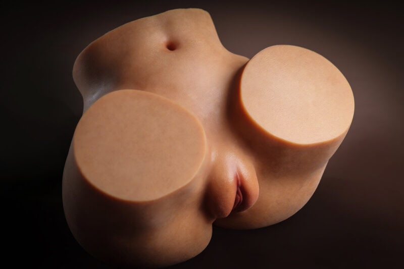 erovenus doll lucy realistic dual channel sex toy ultra-soft silicone butt-15