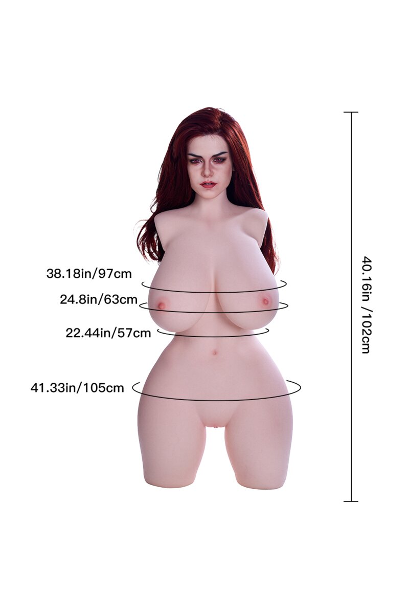 erovenus doll selene realistic torso sex doll-22