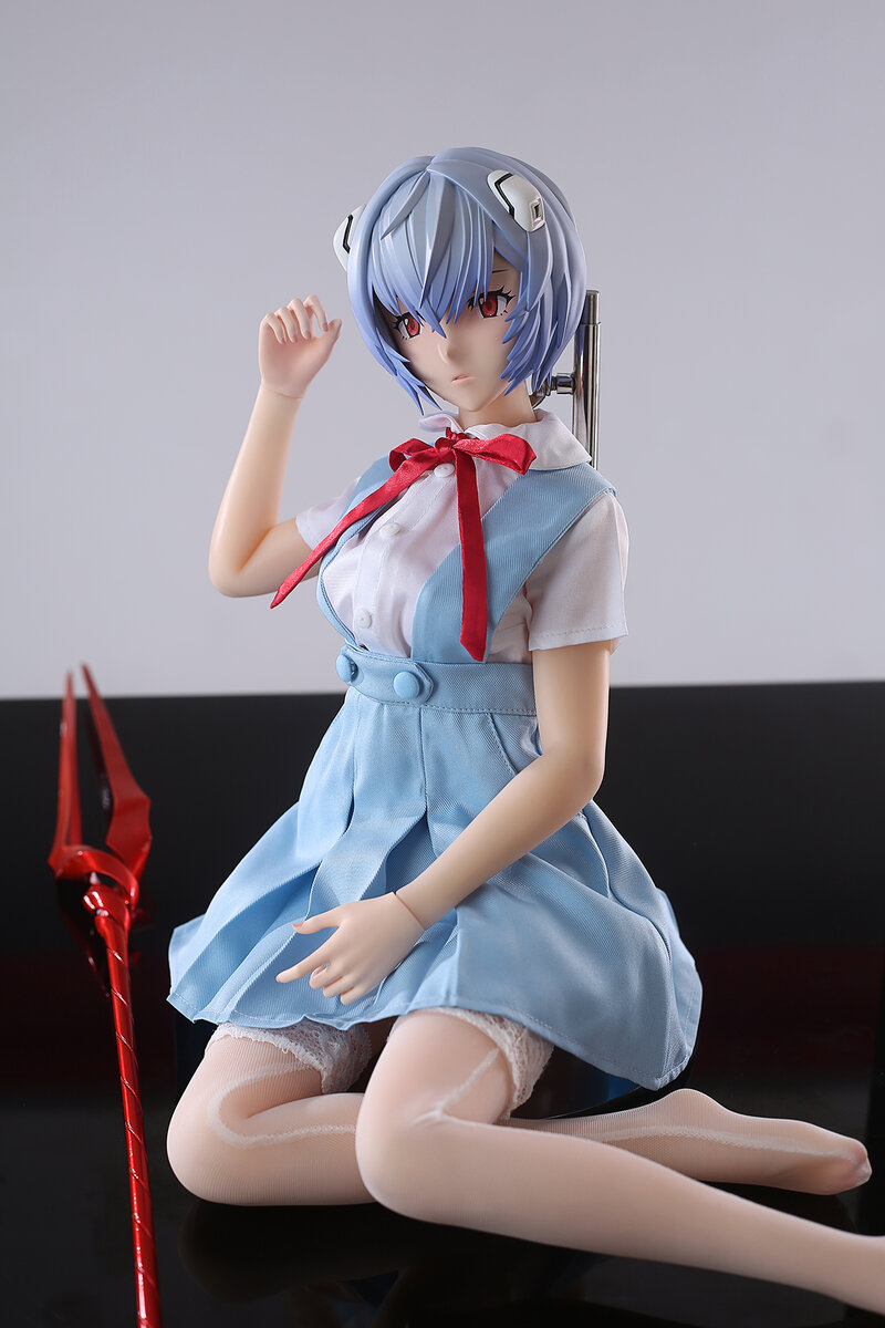 otaku doll Ayanami Rei 3kg cosplay japanese anime sex doll with realistic vagina-15