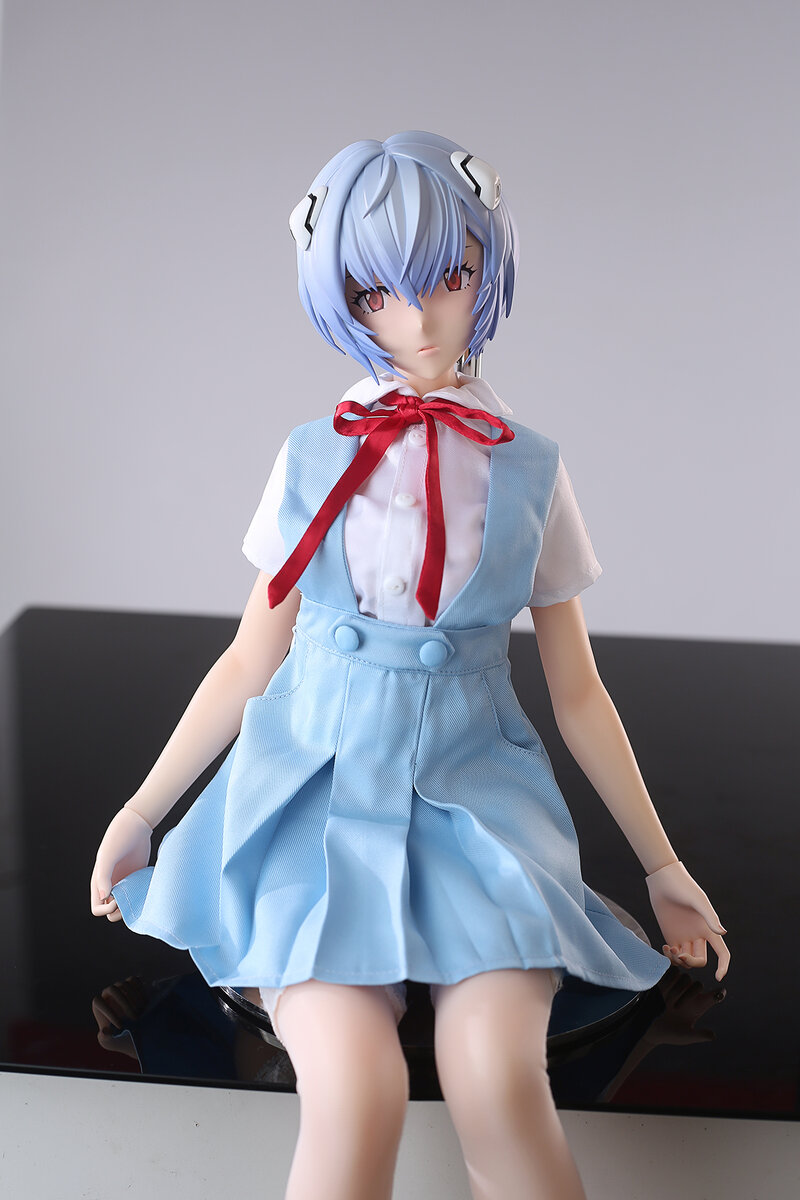 otaku doll Ayanami Rei 3kg cosplay japanese anime sex doll with realistic vagina-16