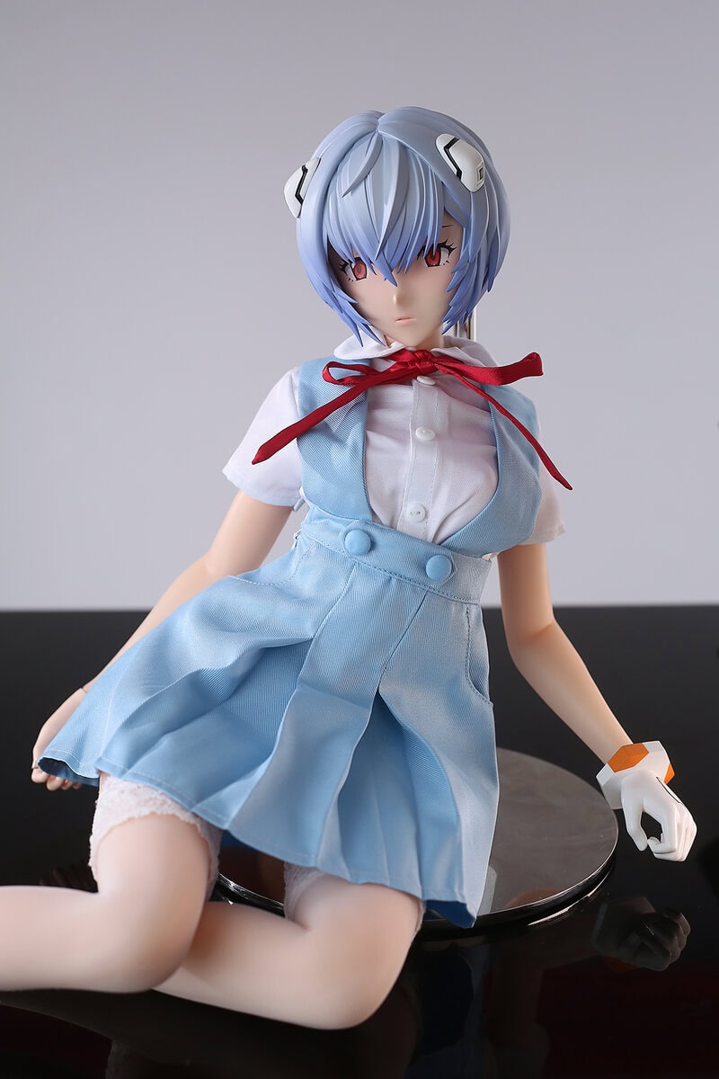 otaku doll Ayanami Rei 3kg cosplay japanese anime sex doll with realistic vagina-17