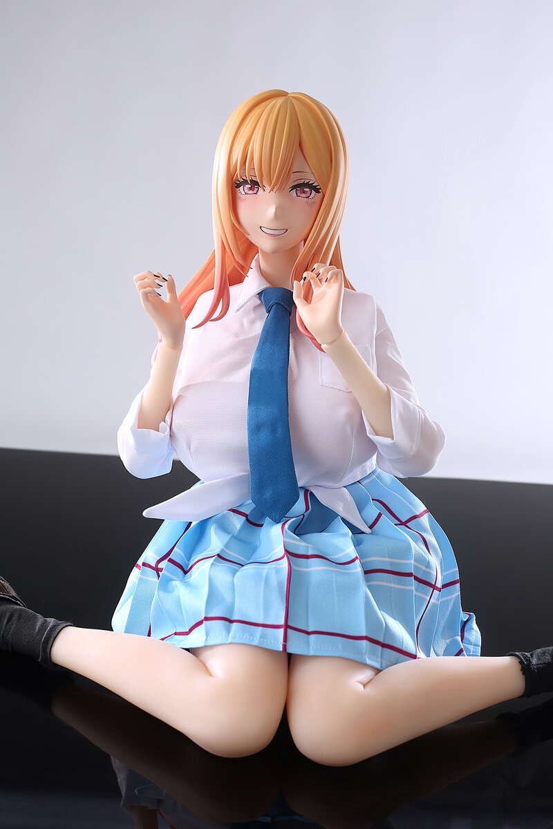 otaku doll Kitagawa Marin 3kg cosplay japanese anime sex doll with realistic vagina-08