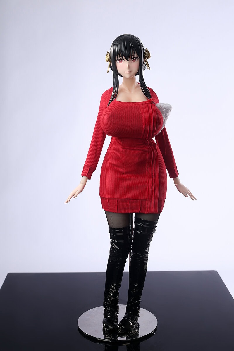 otaku doll Yor Forger 3kg cosplay japanese anime sex doll with realistic vagina-08