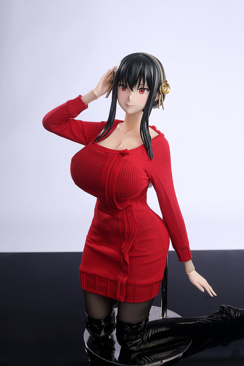 otaku doll Yor Forger 3kg cosplay japanese anime sex doll with realistic vagina-09