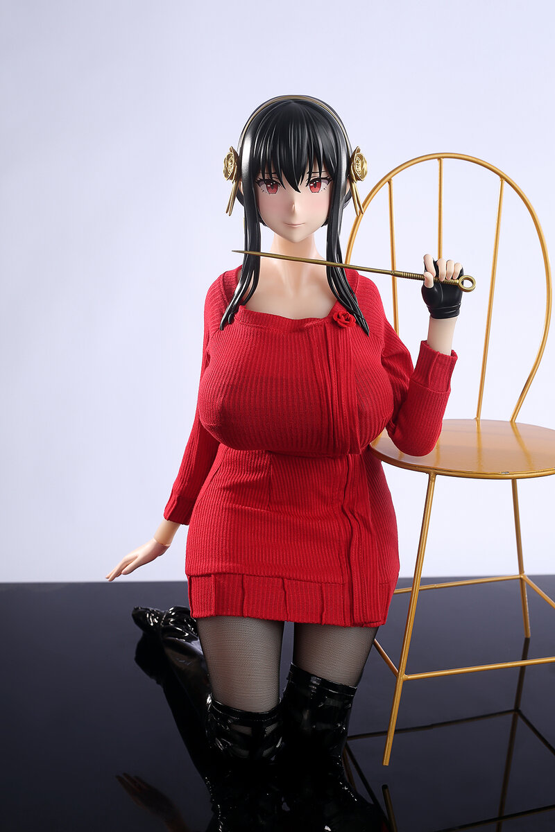 otaku doll Yor Forger 3kg cosplay japanese anime sex doll with realistic vagina-13